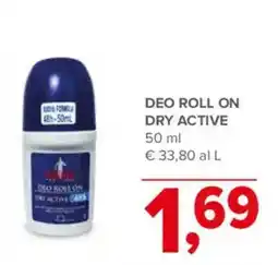 Todis Deo roll on dry active offerta
