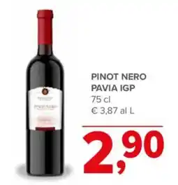 Todis Pinot Nero Pavia IGP offerta
