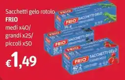 Futura Supermercati Sacchetti gelo rotolo Frio offerta