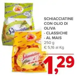 Todis Schiacciatine el Mais offerta