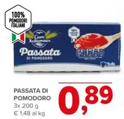 Todis Passata di pomodoro Cuore Mediterranea offerta