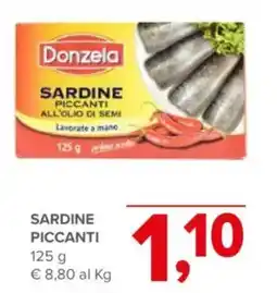 Todis Donzela Sardine Piccanti offerta