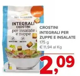 Todis Crostini integrali per insalate e zuppe offerta