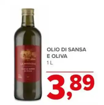 Olio di sansa e oliva La Masseria