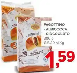Todis Fagottino albicocca cioccolato offerta