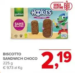 Todis Hookies biscotto sandwich choco offerta