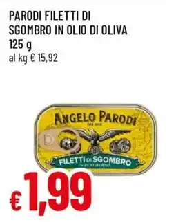Galassia superstore Filetti di sgombro Angelo Parodi offerta