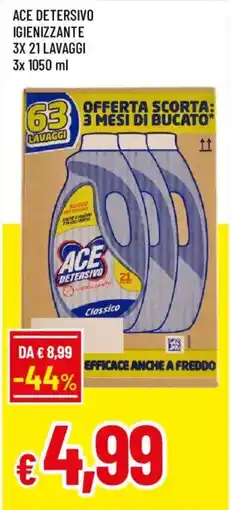 Galassia superstore Ace Detersivo Igienezzante Classico offerta