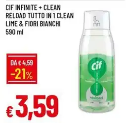 Galassia Cif infinite + clean offerta