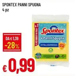 Galassia Spontex panni spugna offerta