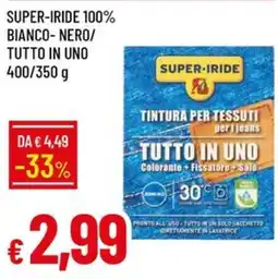 Galassia Super-Iride tintura per tessuti per i jeans offerta