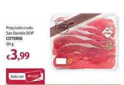 Futura Supermercati Prosciutto crudo San Daniele DOP Citterio offerta