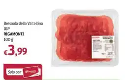 Futura Supermercati Bresaola della Valtellina IGP Rigamonti offerta