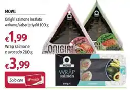 Futura Supermercati Onigiri salmone insalata wakame/salsa teriyaki offerta