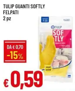 Galassia Tulip guanti softly felpati offerta