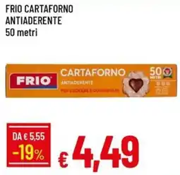 Galassia Frio cartaforono antiaderente offerta