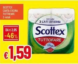 Galassia Scottex carta cucina tuttofare offerta