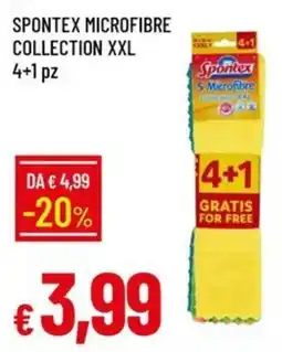 Galassia Spontex microfibra collection xxl offerta