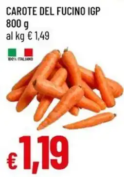 Galassia Carote del Fucino IGP offerta