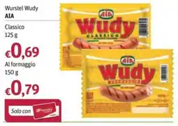 Futura Supermercati Wurstel Wudy AIA offerta