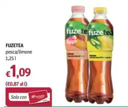 Futura Supermercati Fuzetea pesca/limone offerta