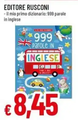 Galassia Il mio primo dizionario: 999 parole in inglese offerta