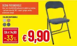 Galassia Sedia pieghevole offerta
