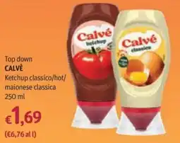 Futura Supermercati Calvé Ketchup classico/maionese classica offerta