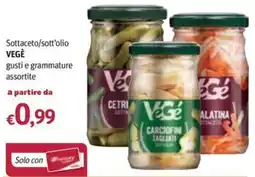Futura Supermercati Sottaceto/sott'olio VEGÈ offerta
