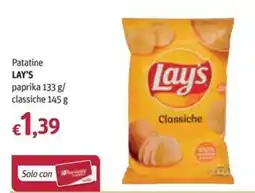 Futura Supermercati Patatine Lay's Classiche offerta