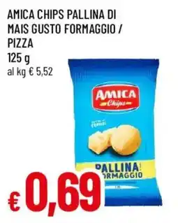 Galassia superstore Amica chips pallina di mais gusto formaggio offerta