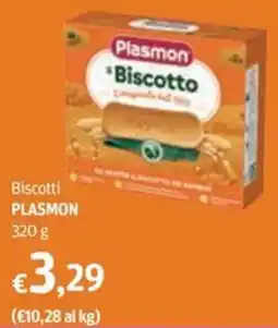 Futura Supermercati Biscotti Plasmon offerta