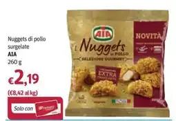 Futura Supermercati Nuggets di pollo surgelate AIA offerta