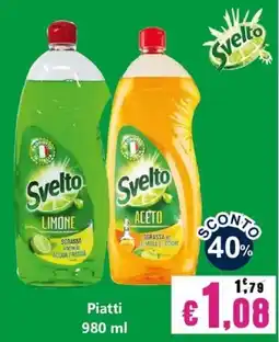 Euroshop Svelto Piatti offerta