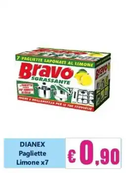 Euroshop Bravo pagliette saponate al limone offerta