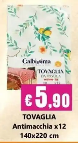 Euroshop Galbissima tovaglia antimacchia offerta