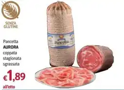 Futura Supermercati Pancetta Aurora offerta