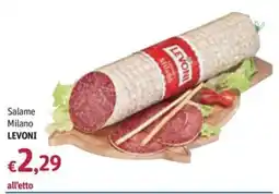 Futura Supermercati Salame Milano Levoni offerta