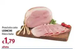 Futura Supermercati Prosciutto cotto LEONCINI offerta