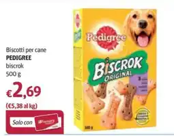 Futura Supermercati Pedigree Biscotti per cane biscrok offerta