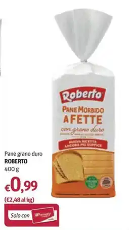 Futura Supermercati Pane grano duro ROBERTO offerta