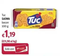 Futura Supermercati Tuc SAIWA bacon offerta
