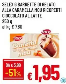 Galassia Selex barretta alla caramella mou offerta