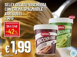 Galassia Selex gelato vaschetta offerta