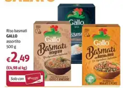 Futura Supermercati Riso basmati Gallo assortito offerta