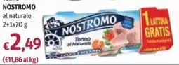 Futura Supermercati Tonno al Naturale Nostromo offerta