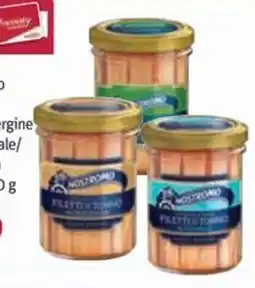 Futura Supermercati Filette di tonno Nostromo offerta