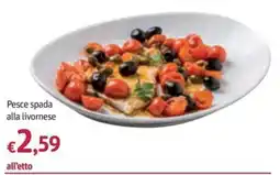 Futura Supermercati Pesce spada alla livornese offerta