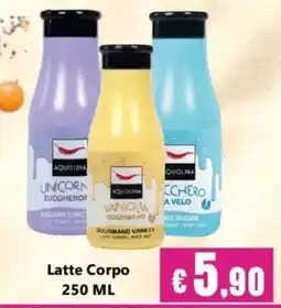 Euroshop Latte Corpo Aquolina offerta