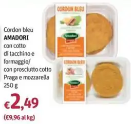Futura Supermercati Amadori Cordon bleu offerta